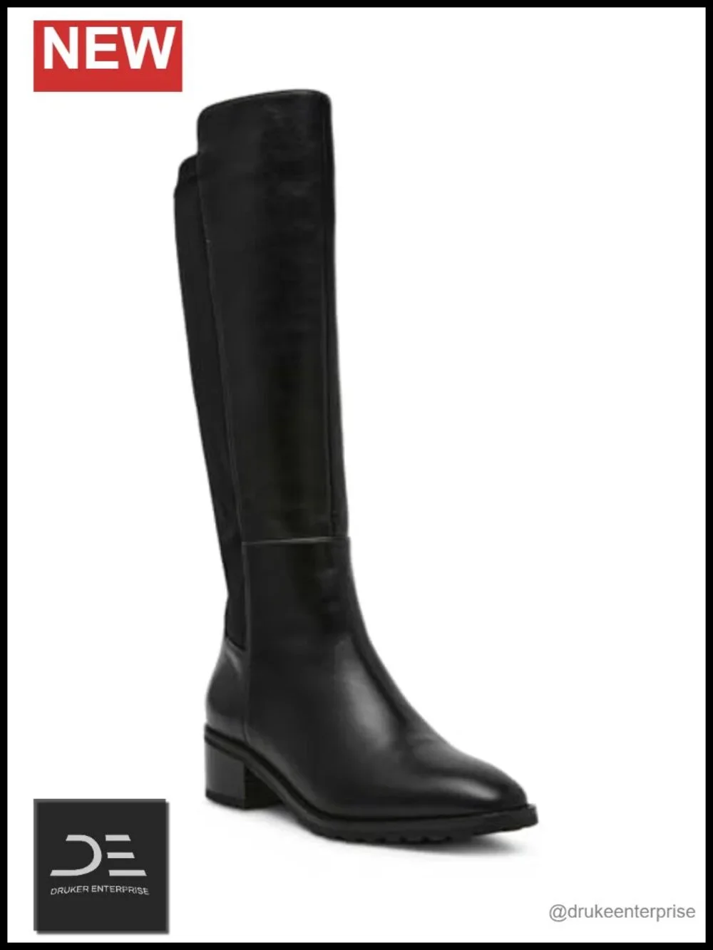 Anne Klein Stamford Over-The-Knee Faux Leather Boots with iFlex Technology